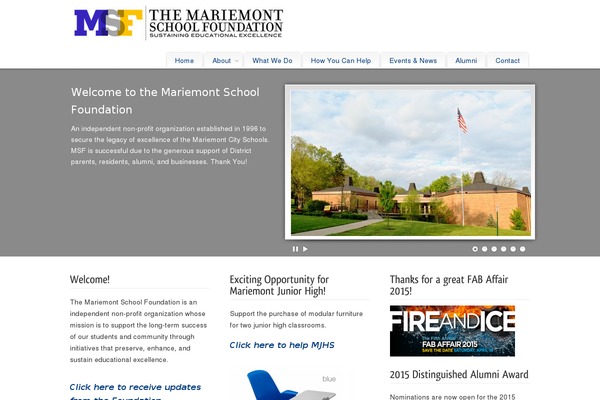 PureVISION theme site design template sample
