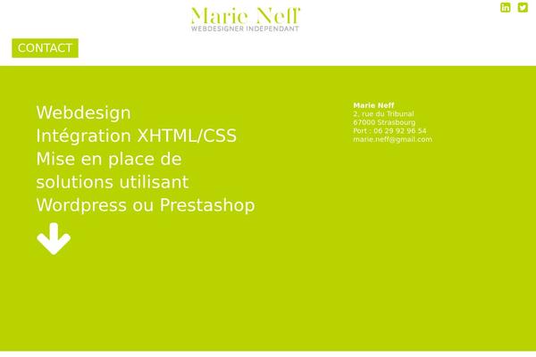 Strappress theme site design template sample