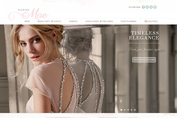 Default theme site design template sample