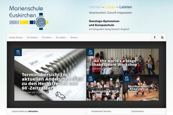 Nexus theme site design template sample