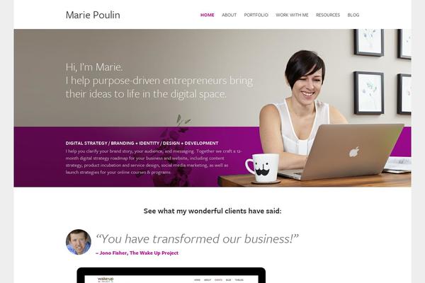 Site using Side Matter plugin