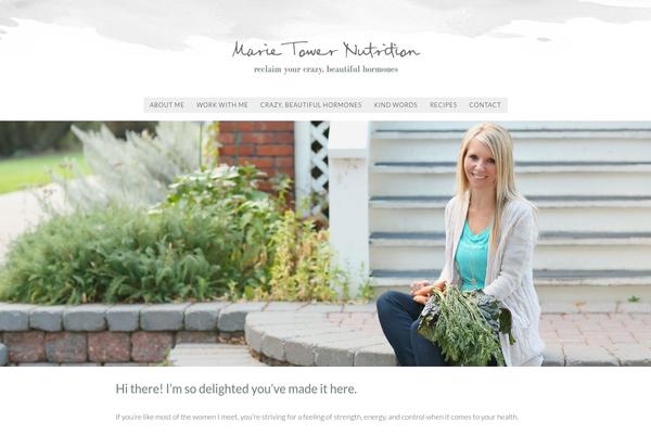 Thesis theme site design template sample