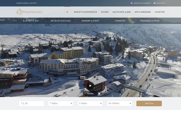 Leisure theme site design template sample