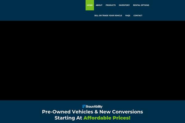Automotive Child theme site design template sample
