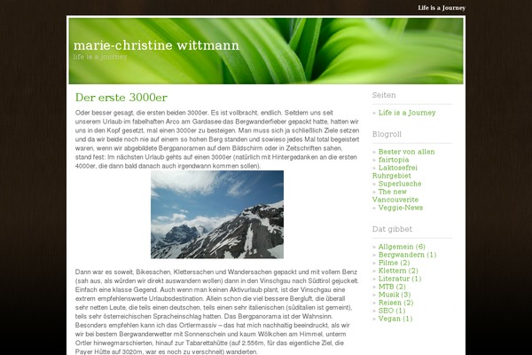 Adventurous theme site design template sample