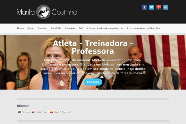 Ambition theme site design template sample