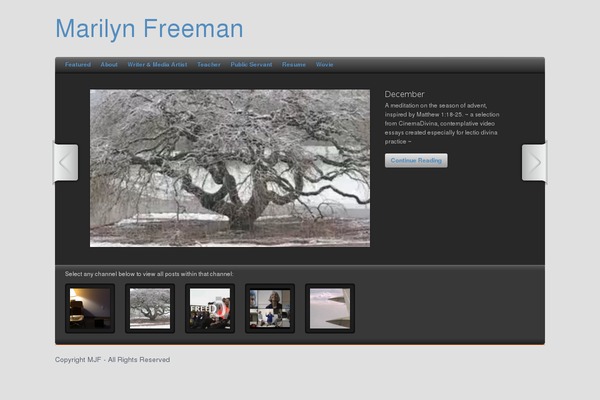 On Demand theme site design template sample