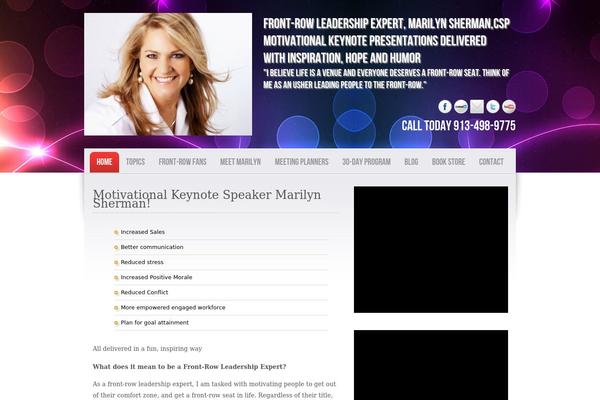 marilynsherman.com site used Blackpower