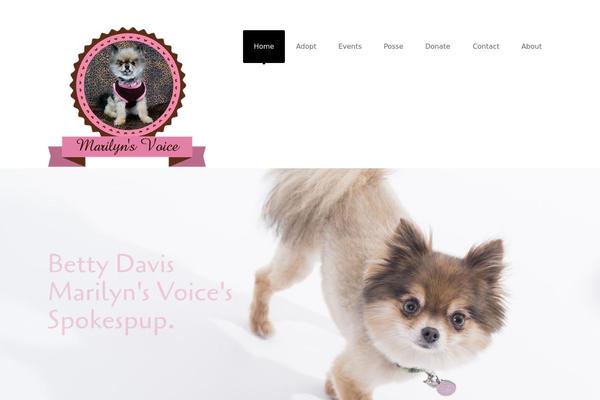 Site using Petfinder Listings plugin