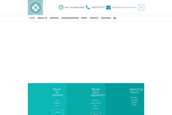 Site using Cmsmasters-mega-menu plugin