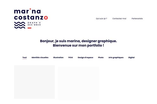 Kalium theme site design template sample