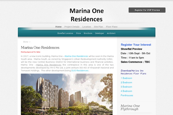 ElegantEstate theme site design template sample