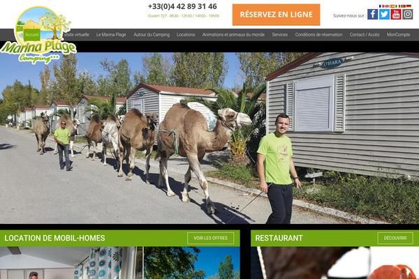 marina-plage.com site used Dzen