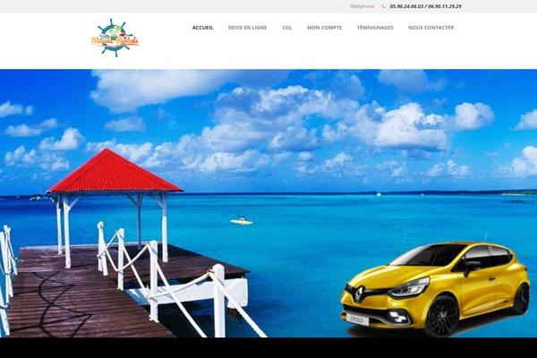 Cars4rent theme site design template sample