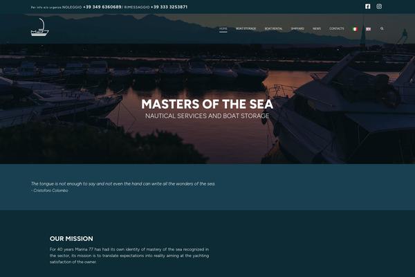 Site using Cornerstone plugin
