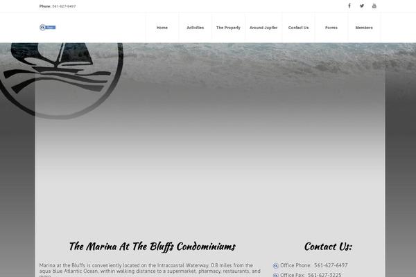 Inspira theme site design template sample