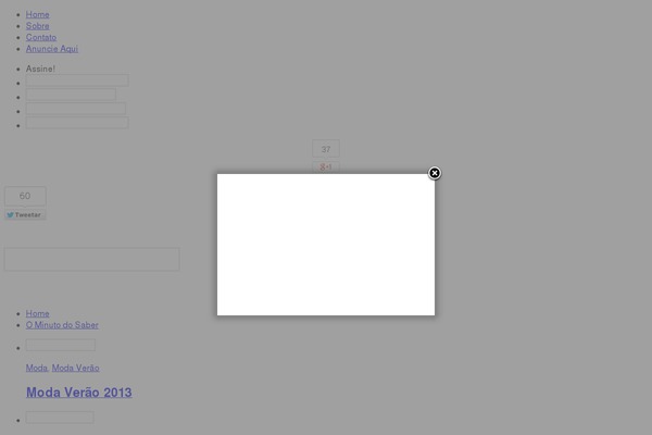Site using Facebook Page Promoter Lightbox plugin