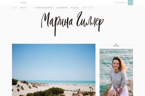 Florence theme site design template sample