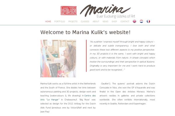 marinakulik.com site used Lime-responsive