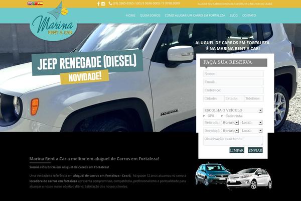 marinarentacar.com.br site used Principal