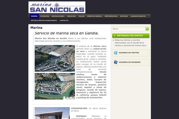 marinasannicolas.com site used Readily_v1.2