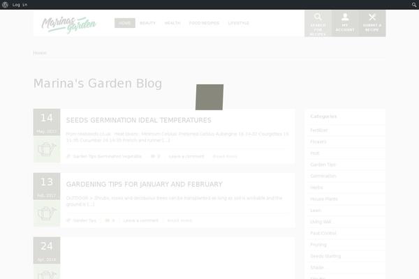 marinasgarden.com site used SocialChef