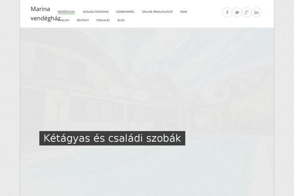 Vilva theme site design template sample