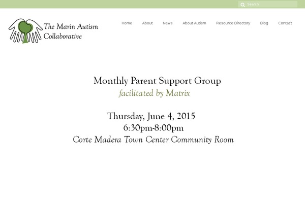 marinautism.org site used Virtue