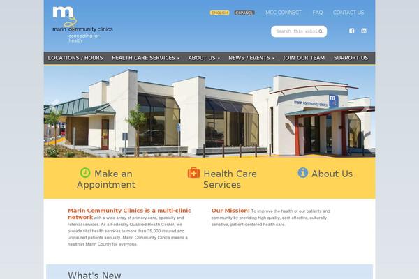 marinclinic.org site used Trestle-master