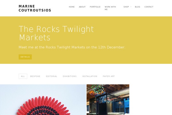 GridStack theme site design template sample