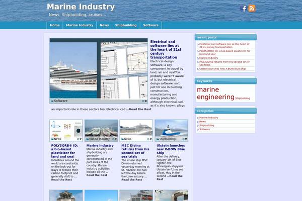 Calotropis theme site design template sample