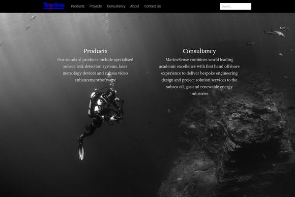 Tesseract-master_branch theme site design template sample