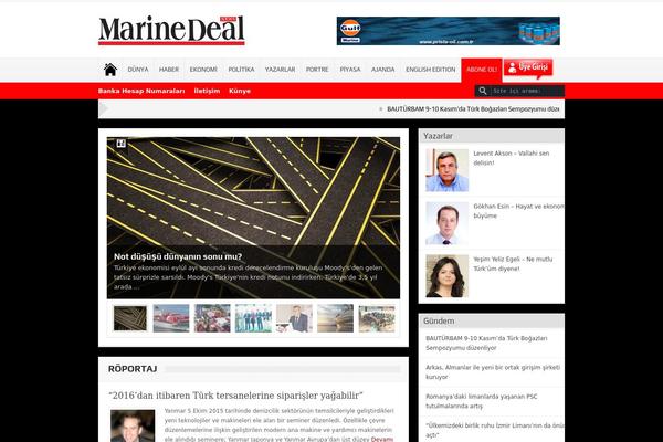 GoodNews theme site design template sample