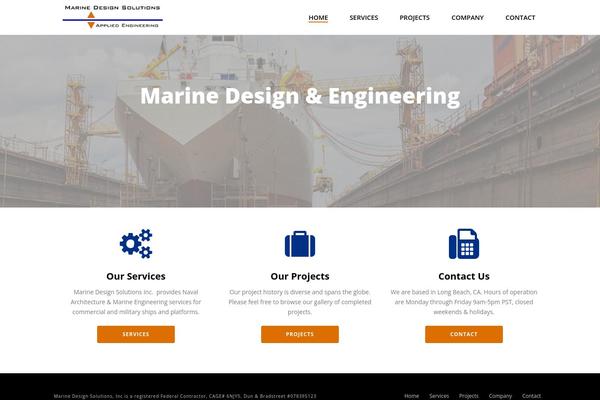 Jupiter Child theme site design template sample