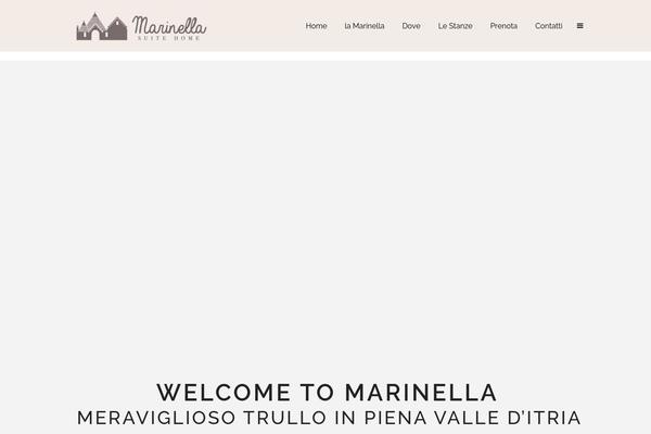 Borderland theme site design template sample