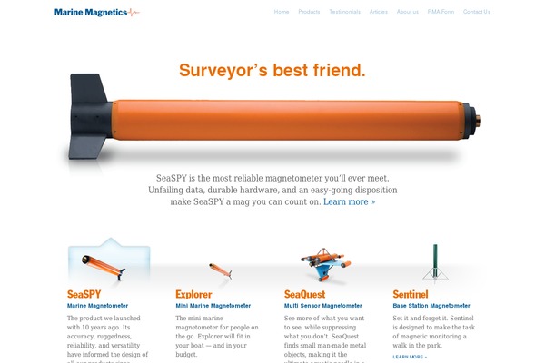 Marine theme site design template sample
