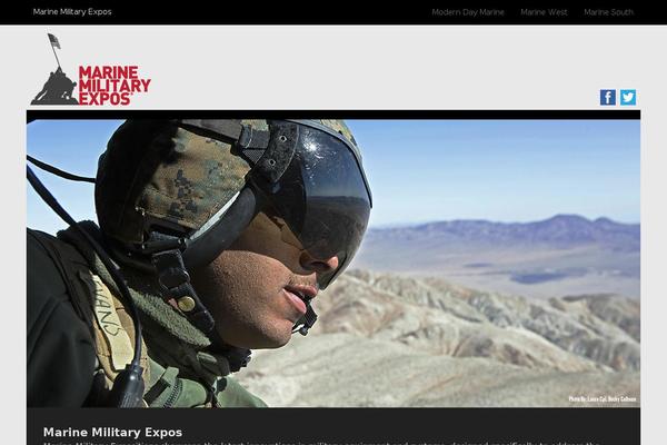 marinemilitaryexpos.com site used Mililtary