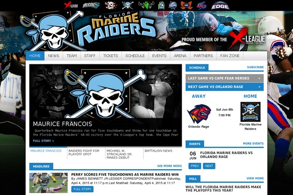 Flow theme site design template sample