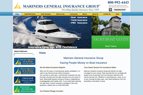 marinersins.com site used Marinersins