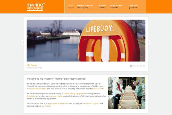 Nuance theme site design template sample