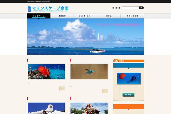 Pacific theme site design template sample