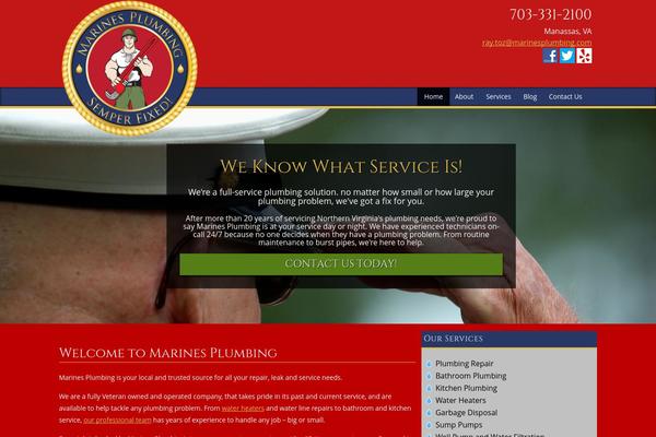 Headway theme site design template sample