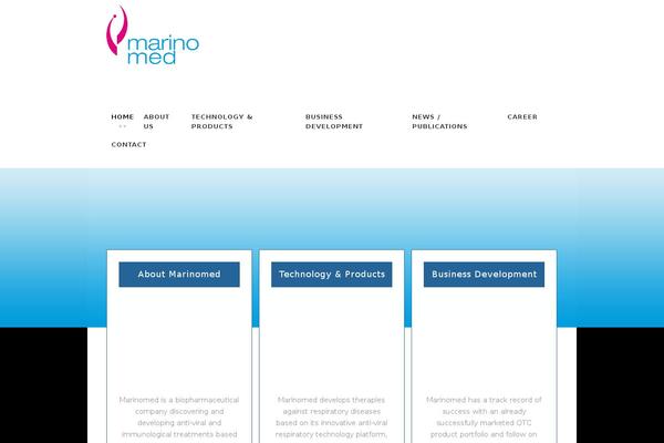 marinomed.com site used Koda