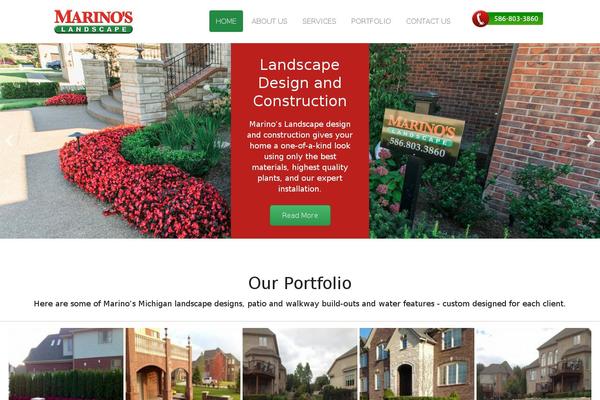 Site using Responsive Navigation plugin