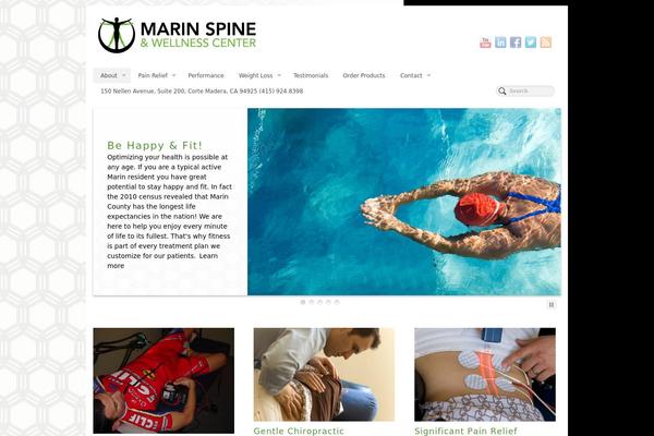 PageLines theme site design template sample
