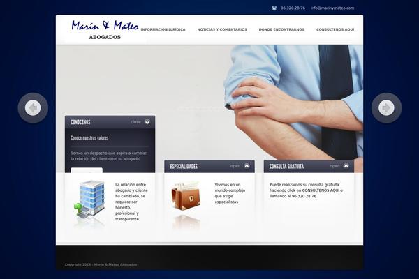 Ventura theme site design template sample