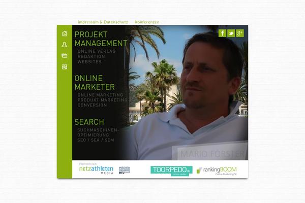 mario-foerster.com site used Kamaleon