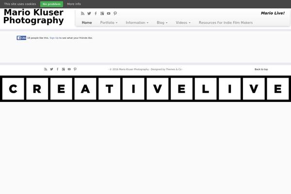 Customizr theme site design template sample