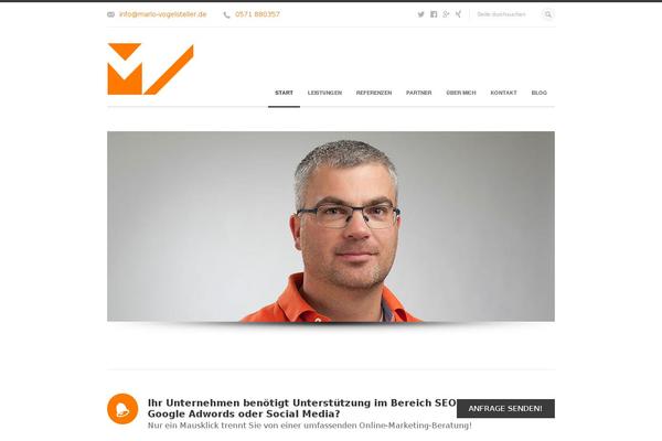 Goodwork theme site design template sample