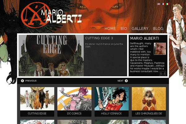 Site using Dynamic Content Gallery plugin
